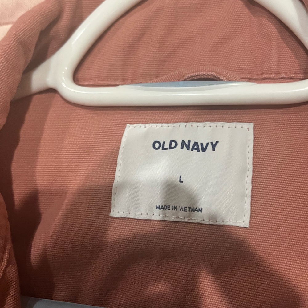 Old Navy NWOT military style jacket beautiful color!